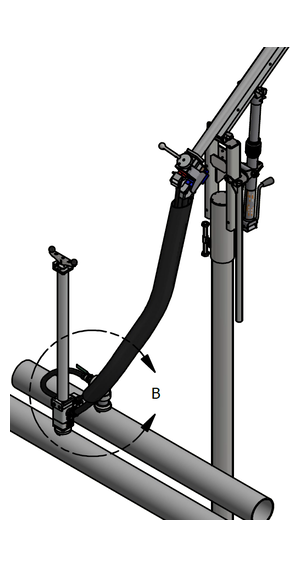 HKD REV hydrant technical drawing